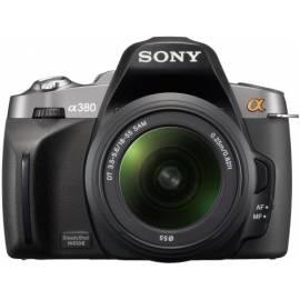 SONY Digitalkamera Alpha DSLRA380L.CEE5 schwarz