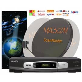 MASCOM mit Satelliten-1101B/80SM2 + Motor schwarz