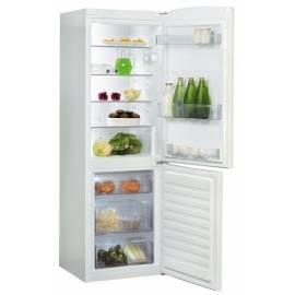 Kombination Kühlschrank / Gefrierschrank WHIRLPOOL WBE3411 W weiß Bedienungsanleitung