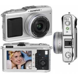 Digitalkamera OLYMPUS PEN E-P1 Pancake Kit Silber Gebrauchsanweisung