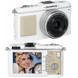 Digitalkamera OLYMPUS PEN E-P1 Pancake Kit White weiß