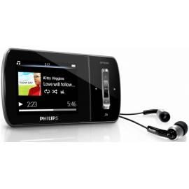 MP3 Player PHILIPS GoGear Ariaz SA1ARA04K schwarz Gebrauchsanweisung