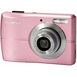 Handbuch für Digitalkamera OLYMPUS FE-26 Flamingo Pink Pink
