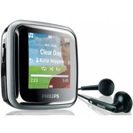 MP3-Player, PHILIPS GoGear Spark SA2925 schwarz Gebrauchsanweisung