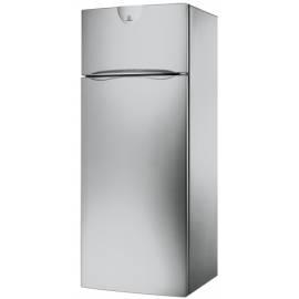 Kombination Kühlschrank / Gefrierschrank INDESIT RA 27 IX Edelstahl