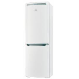 Bedienungsanleitung für Kombination Kühlschrank / Gefrierschrank INDESIT PBAA 13 in weiß