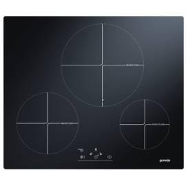 Handbuch für Induktionskochfeld GORENJE IT603ASC schwarz/Glas