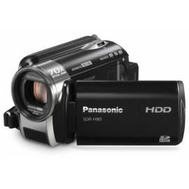 PDF-Handbuch downloadenPANASONIC Camcorder SDR-H80EP9-K schwarz