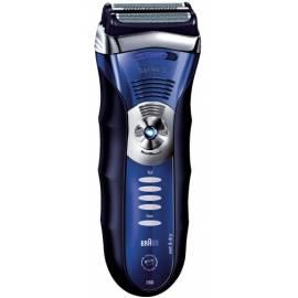 Rasierer BRAUN Series 3-380 Wet_Dry neue schwarz/blau Gebrauchsanweisung