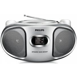 PHILIPS AZ102S CD-Tuner Silber