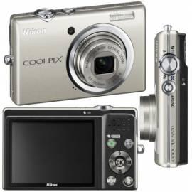 Digitalkamera NIKON Coolpix S570 Silber