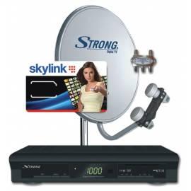 Sat-STRONG SRT 6510 + DFW SKYLINK schwarz Gebrauchsanweisung