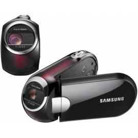 Handbuch für Camcorder SAMSUNG SMX-C10R schwarz/rot