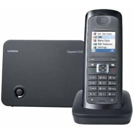 Telefon SIEMENS Gigaset E490 schwarz