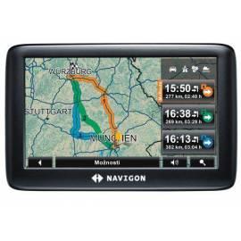 Navigation System GPS NAVIGON 3300 Max (B09020608) schwarz Gebrauchsanweisung