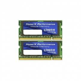 Handbuch für Speichermodul KINGSTON SODIMM DDR3 Non-ECC CL5 (Kit 2) (KHX1066C5S3K2 / 4G)