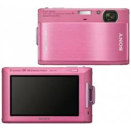 SONY Digitalkamera Cyber-Shot-DSCTX1P.CEE8 + Fotobuch Rosa Gebrauchsanweisung