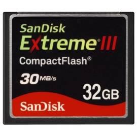 Speicherkarte SANDI Compact Flash Extreme III 32GB + Rescue Pro-Software (90838)