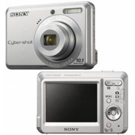 Benutzerhandbuch für Foto SONY DSC-S930S Silber + 2 GB + 2 AA 1800mAh