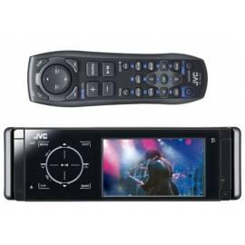 Autoradio mit einem JVC KD-AVX20 DVD-schwarz