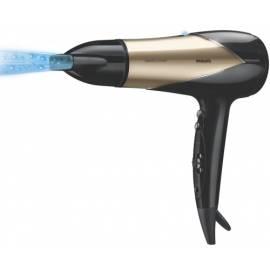 PHILIPS SalonDry Control Haartrockner HP 8182/00 schwarz/Gold