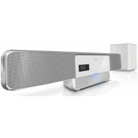 PHILIPS Sound Bar Heimkino HTS8161B silber/weiss