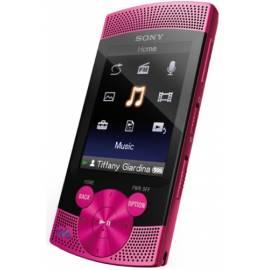 Benutzerhandbuch für MP3-Player SONY NWZ-S544 pink