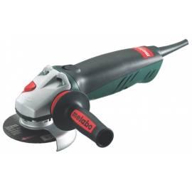 Bedienungsanleitung für Schleifmaschine METABO W 8-115 Quick schwarz/grün/Aluminium Winkel