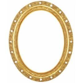 Die Oval Frame-schöne gold-Zeit (RR126602011)