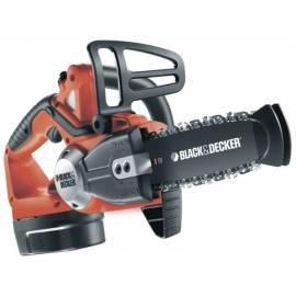 Sah Kette BLACK DECKER GKC1817 schwarz/rot Gebrauchsanweisung