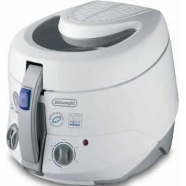 DELONGHI Tiefe Fritteuse F 18436 weiss Gebrauchsanweisung