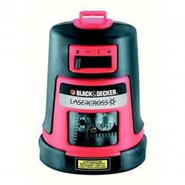 Laser BLACK-DECKER LZR6 schwarz/rot