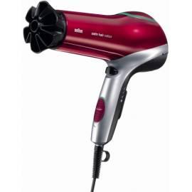 SPI-BRAUN Haar Trockner C 2000 Satin Hair Farbe Silber/Rot - Anleitung