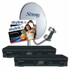Sat-STRONG Strong SRT 6510 (2 X) + DFW SKYLINK (2 X) schwarz