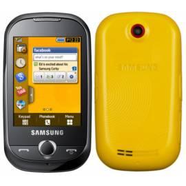 Bedienungshandbuch SAMSUNG S3650 Corby Handy, gelb