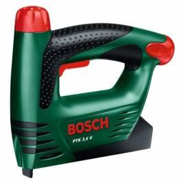 Bedienungshandbuch Hefter BOSCH Batterie 3.6 V PTK schwarz/rot/grün