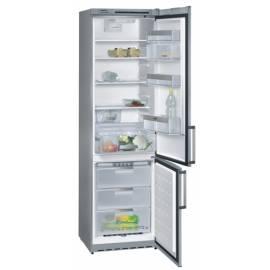Datasheet Kombination Kühlschrank mit Gefrierfach, SIEMENS KG39SA70 Edelstahl