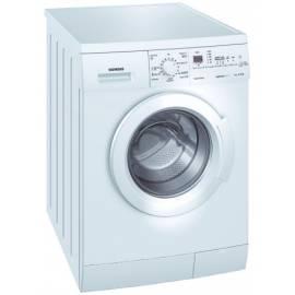 Waschvollautomat SIEMENS WM 12E362BY VarioPerfect weiß Gebrauchsanweisung