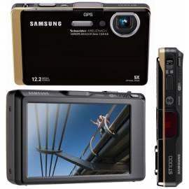 Digitalkamera SAMSUNG EG-ST1000G schwarz/gold