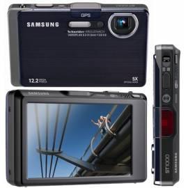Digitalkamera SAMSUNG EG-ST1000U schwarz/blau