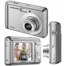 Digitalkamera SAMSUNG EG-ES17S Silber Bedienungsanleitung