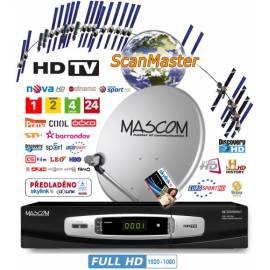 MASCOM mit Satelliten-2000CR/80SM2, TTHD + DFW 