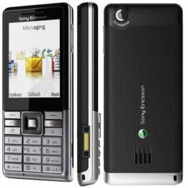 Handy SONY ERICSSON J105i schwarz/silber