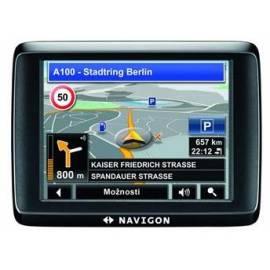 Navigationssystem GPS NAVIGON 1400 (B09021108) schwarz Gebrauchsanweisung