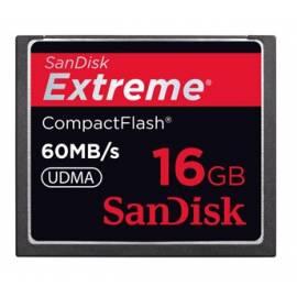 SANDISK Extreme CF Memory Card 16 GB (94159) schwarz Bedienungsanleitung
