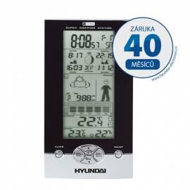 Wetterstation HYUNDAI WS 1806 junge graue Farbe - Anleitung