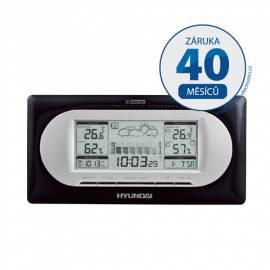 Wetterstation HYUNDAI WSC 1928 B schwarz