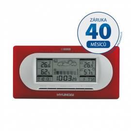 Wetterstation HYUNDAI WSC 1928 R rot