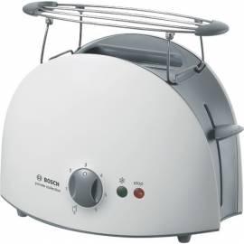 Handbuch für Toaster BOSCH Private Collection TAT6101 grau/weiss