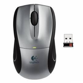 LOGITECH Wireless Mouse M505 (910-001320) Silber